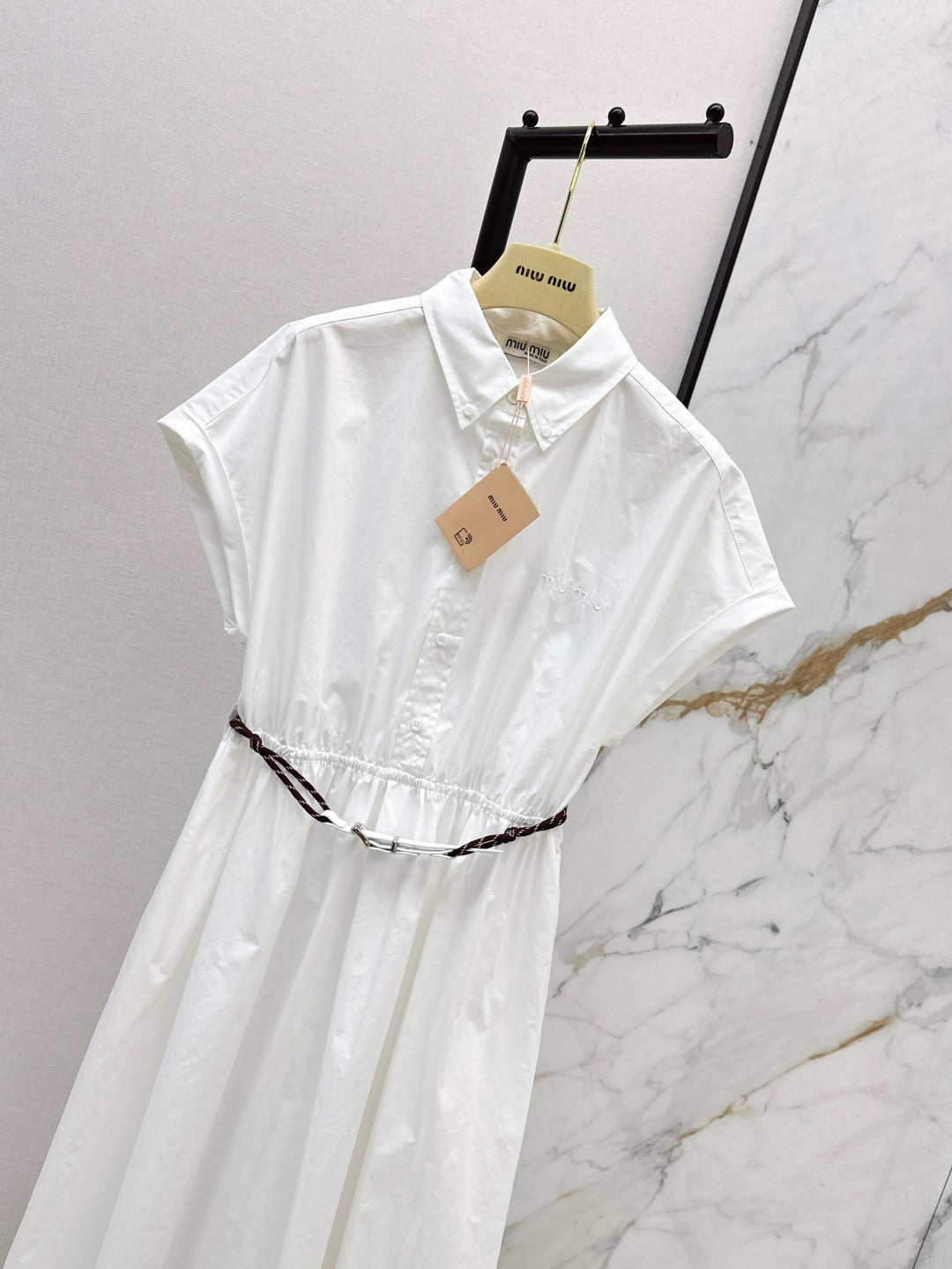 Miu 25ss shirt dress