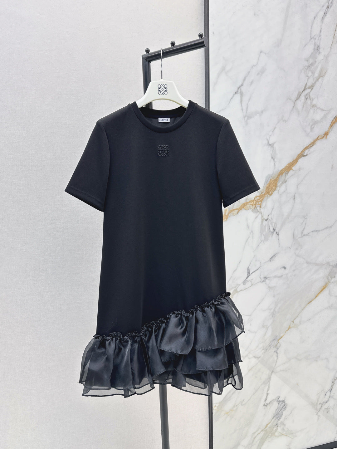Loe 25ss ruffle dress