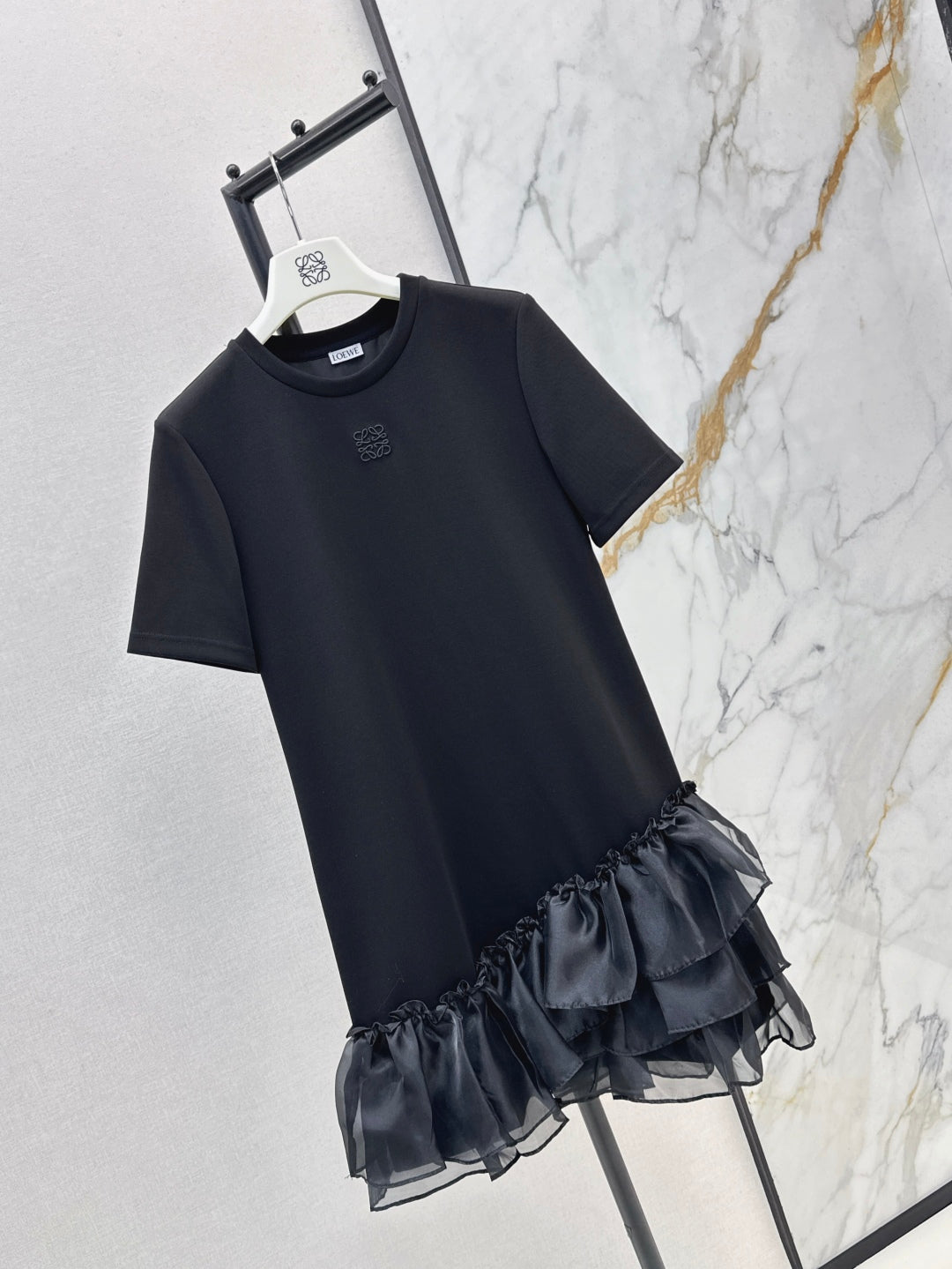 Loe 25ss ruffle dress