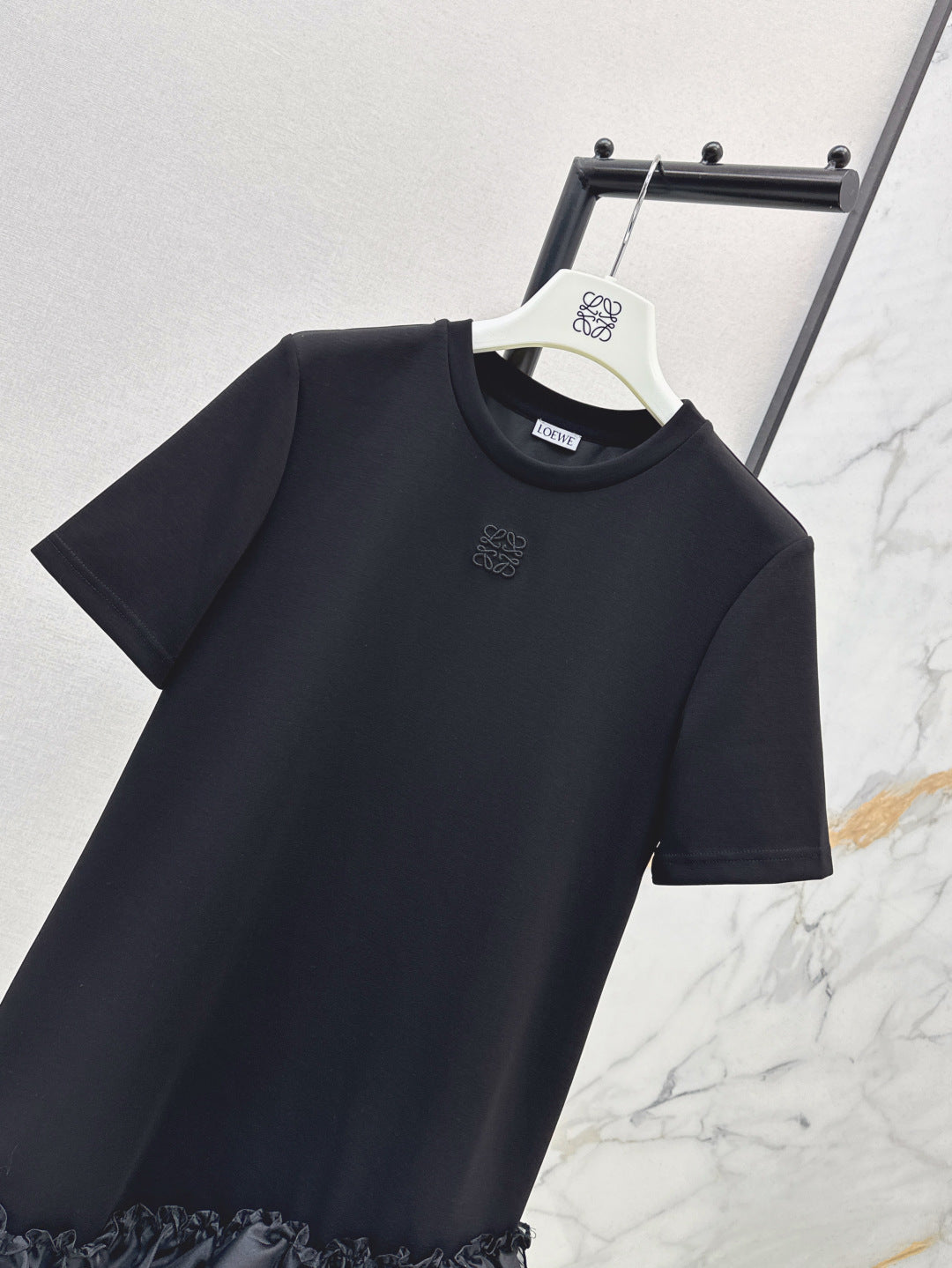 Loe 25ss ruffle dress