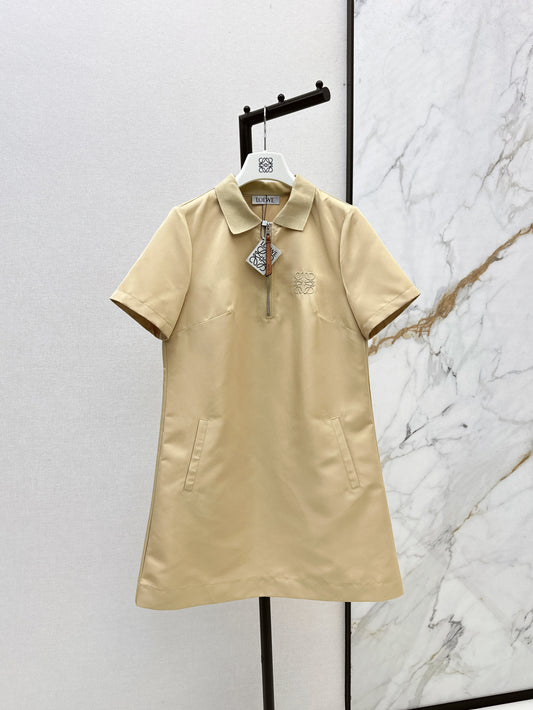 Loe 25ss embroidered dress