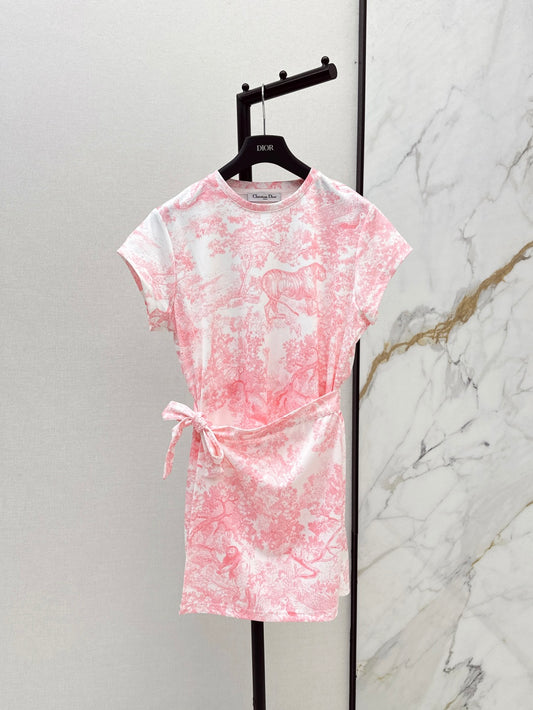 CD 25ss print dress