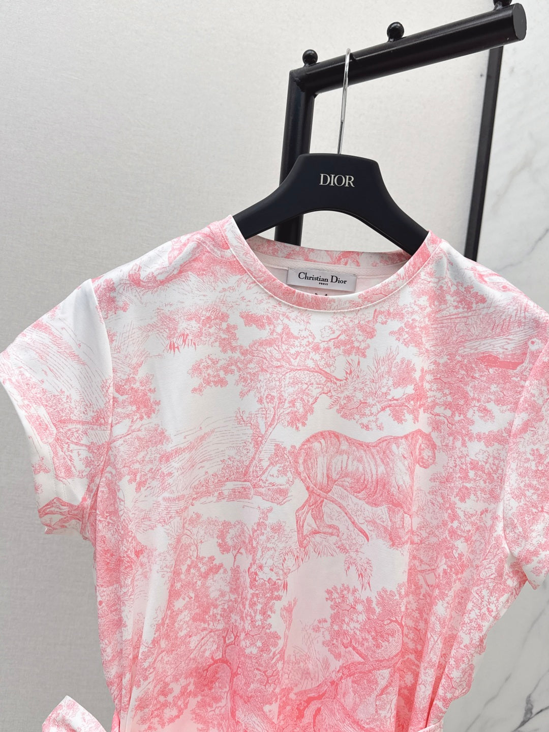 CD 25ss print dress