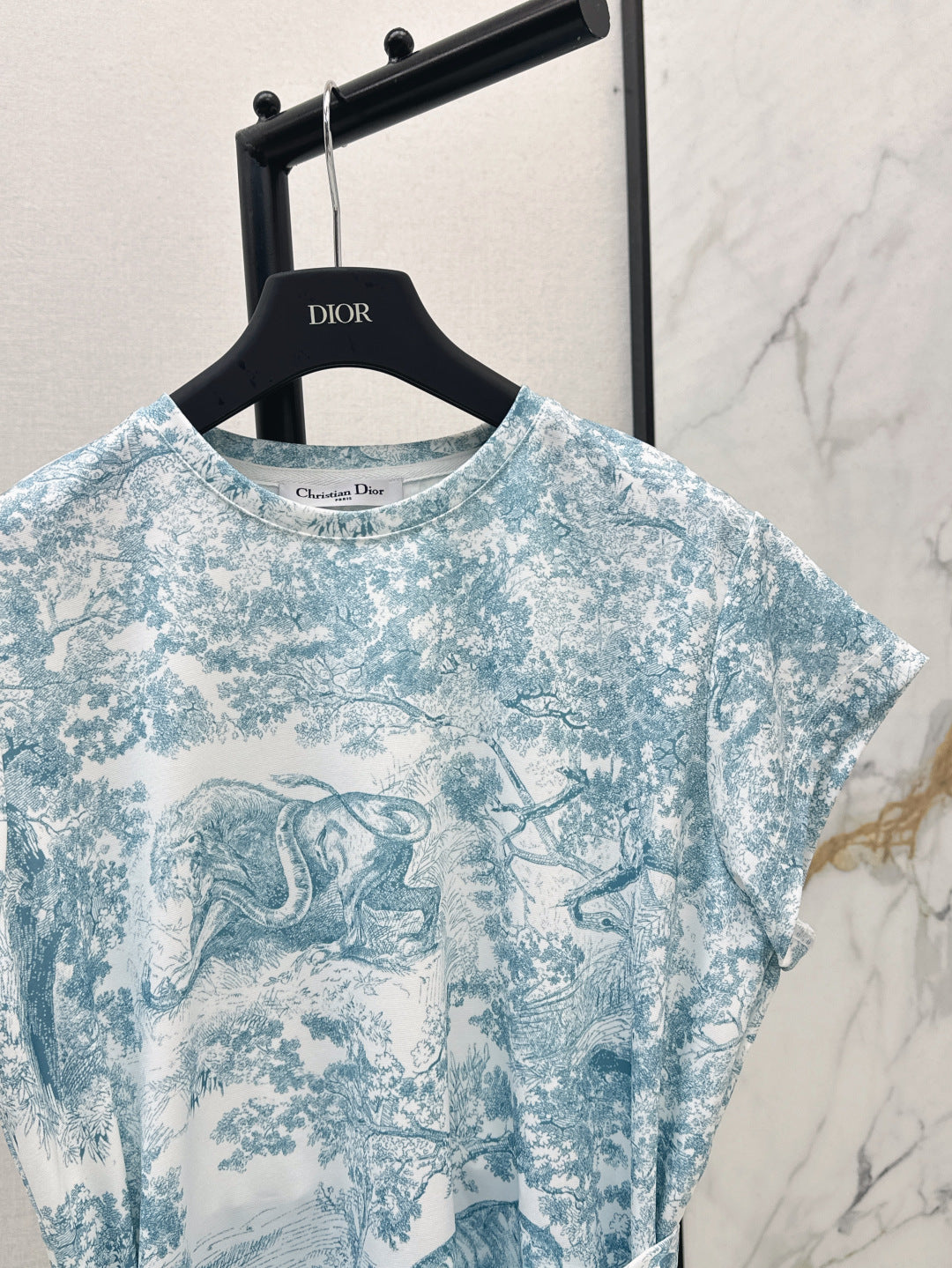 CD 25ss print dress