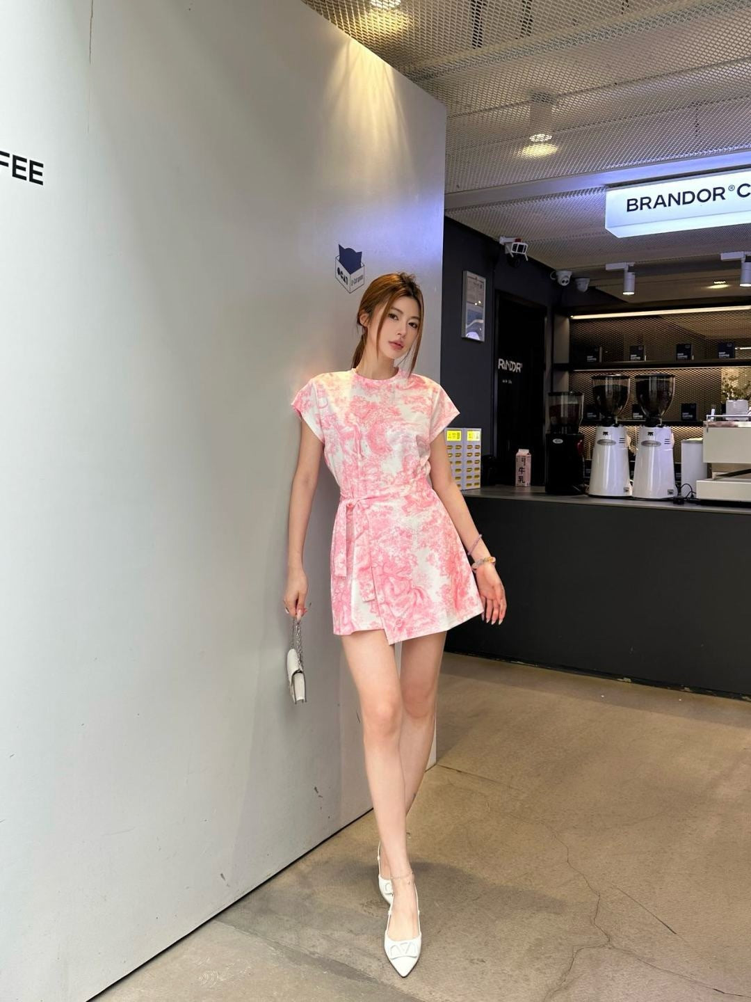 CD 25ss print dress