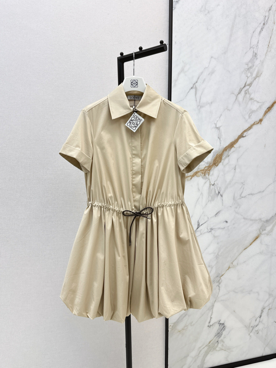 Loe 25ss drawstring dress