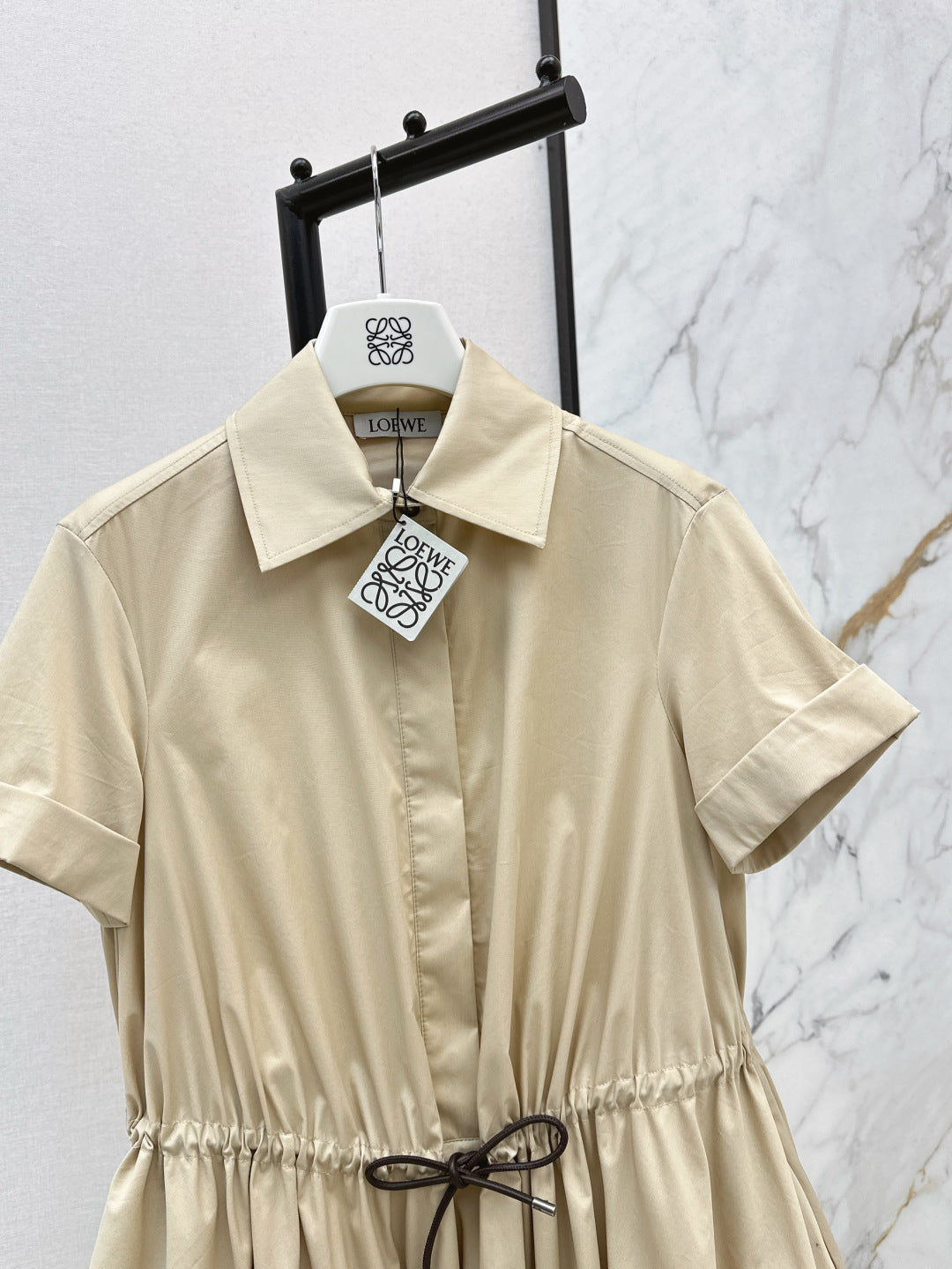 Loe 25ss drawstring dress