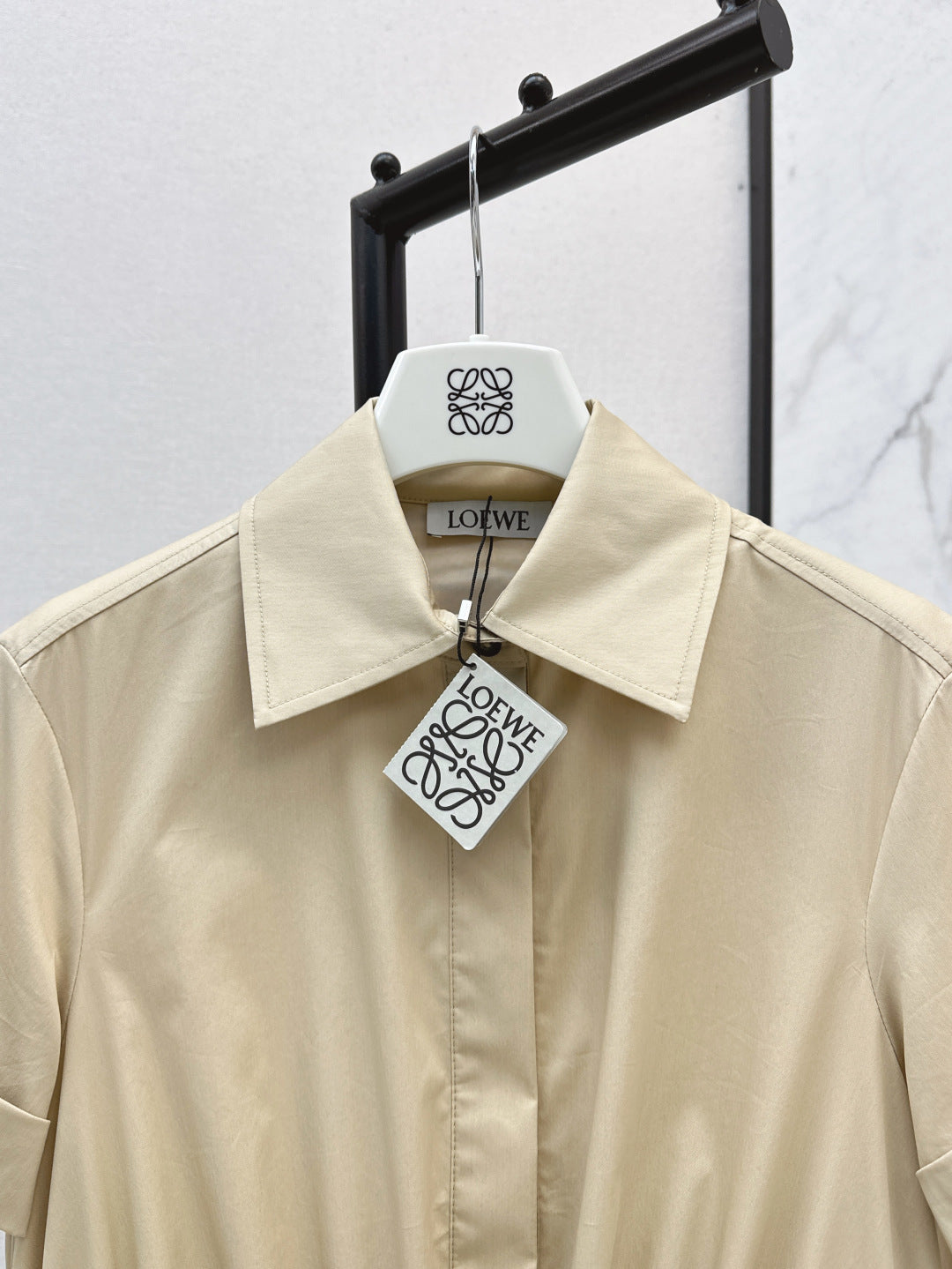 Loe 25ss drawstring dress