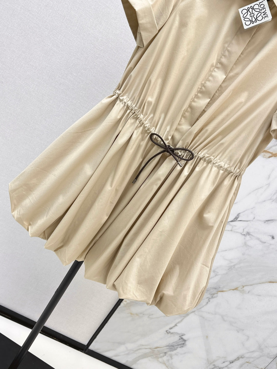 Loe 25ss drawstring dress