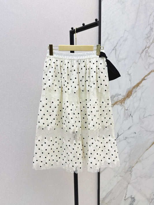 Miu 25ss lace skirt
