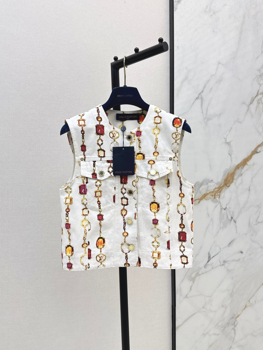 Louis 25ss print vest