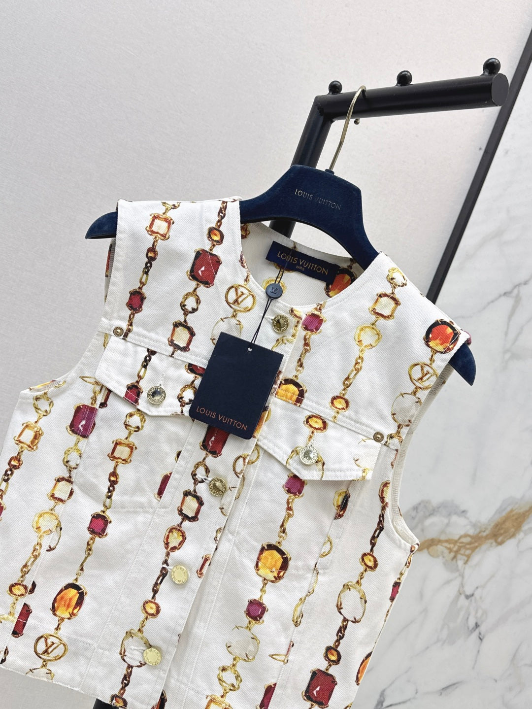 Louis 25ss print vest