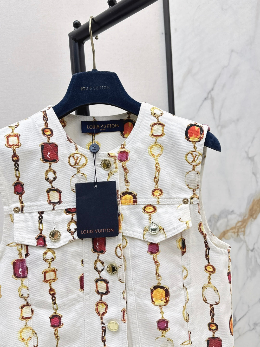 Louis 25ss print vest