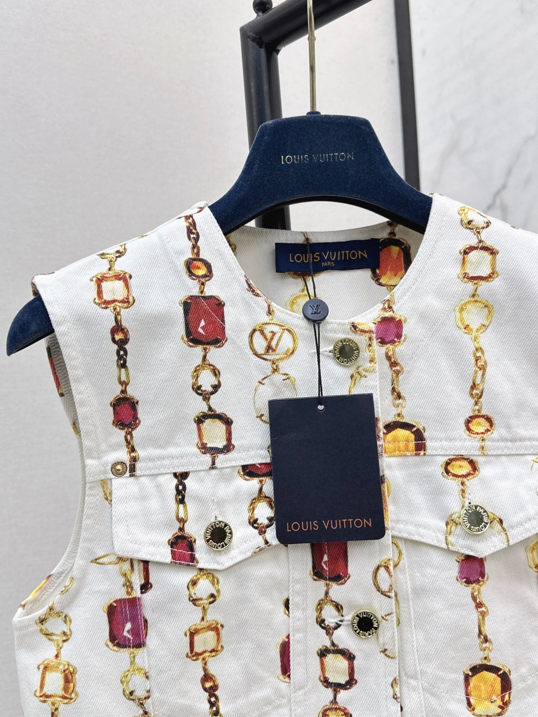 Louis 25ss print vest