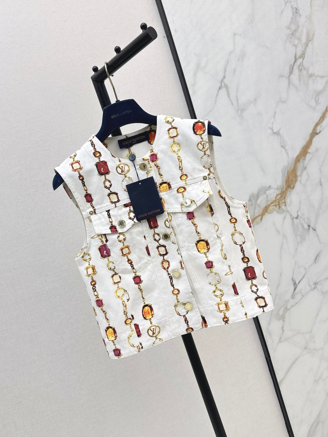 Louis 25ss print vest