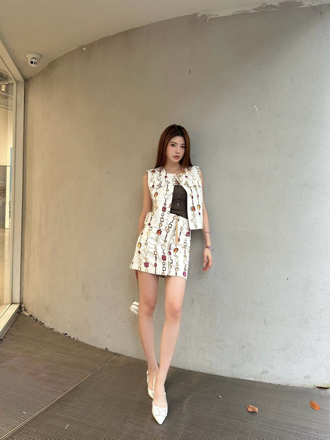 Louis 25ss print vest