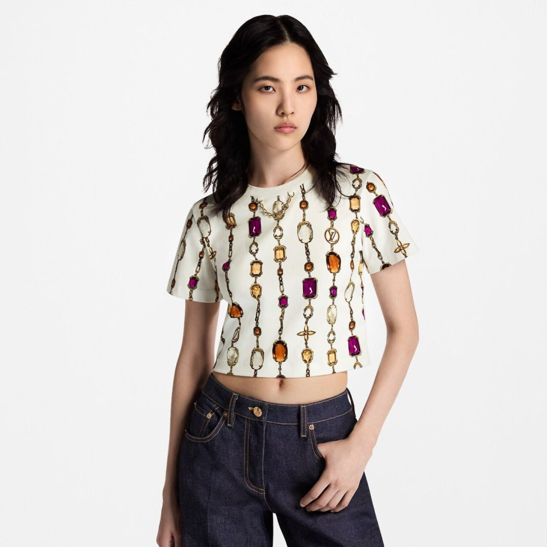Louis 25ss print t-shirt