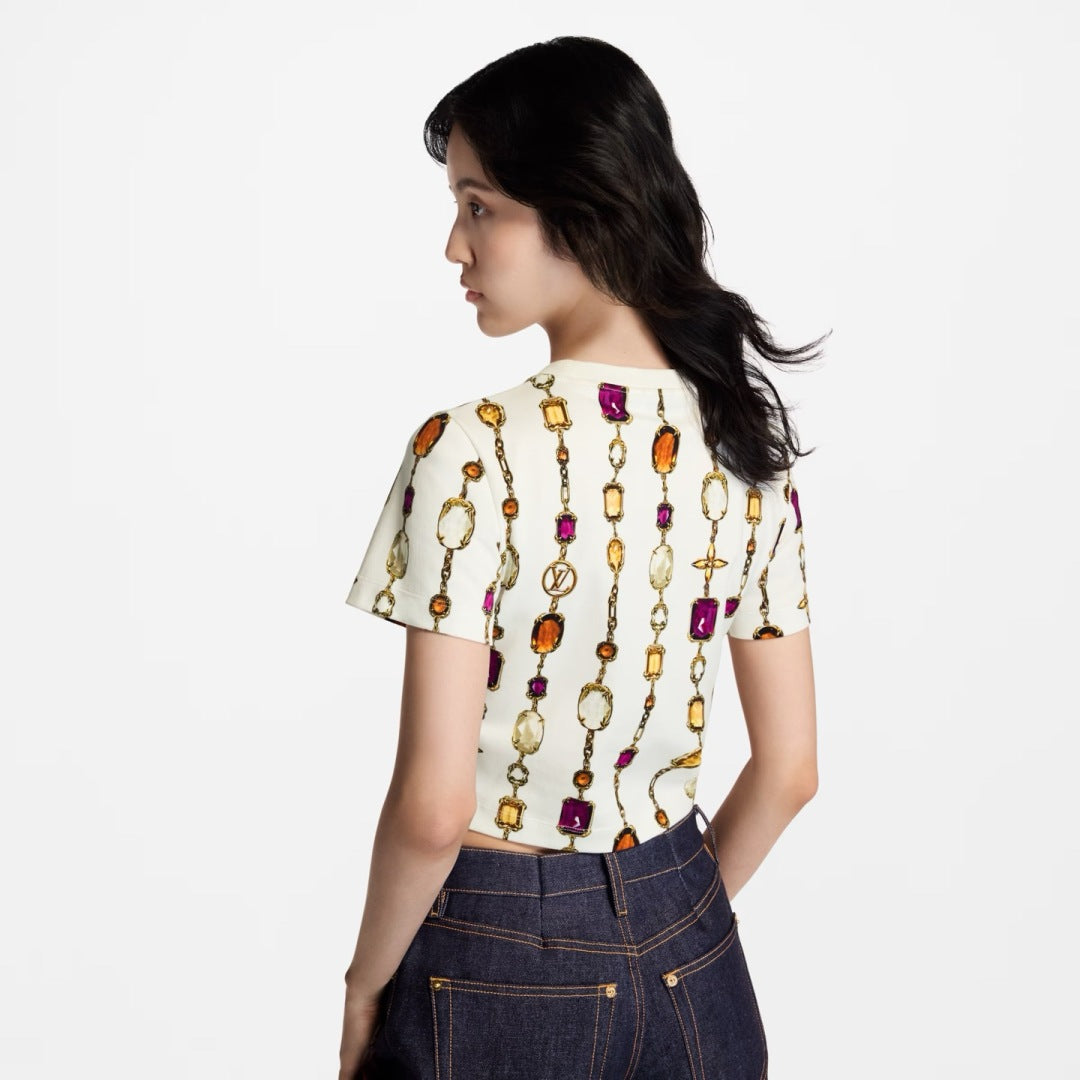 Louis 25ss print t-shirt