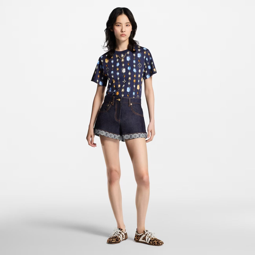 Louis 25ss print t-shirt