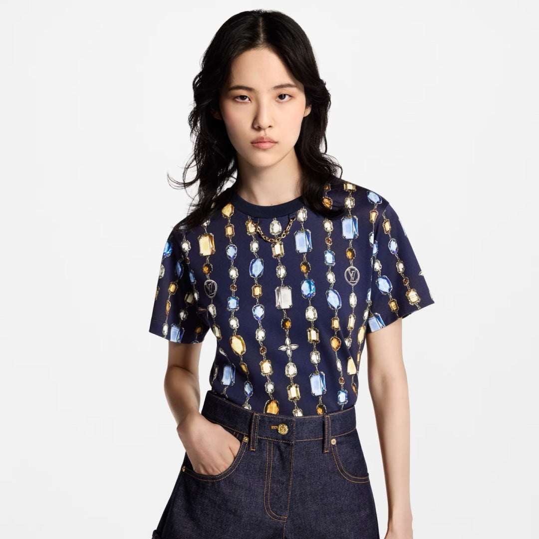 Louis 25ss print t-shirt