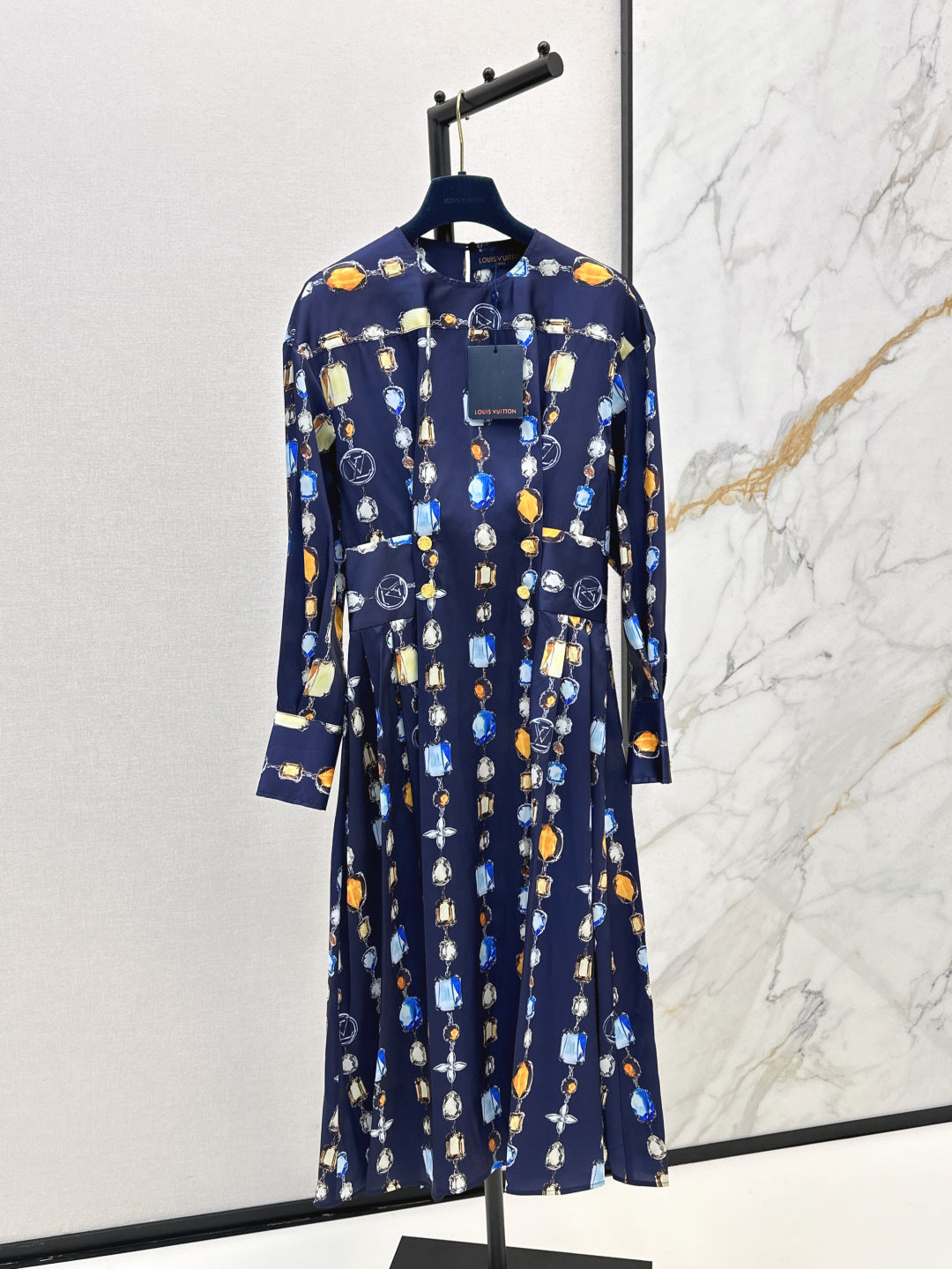 Louis 25ss print dress