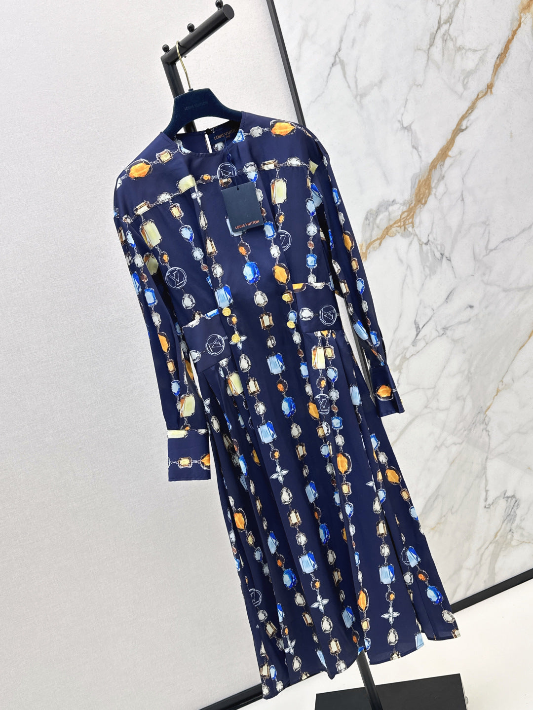 Louis 25ss print dress