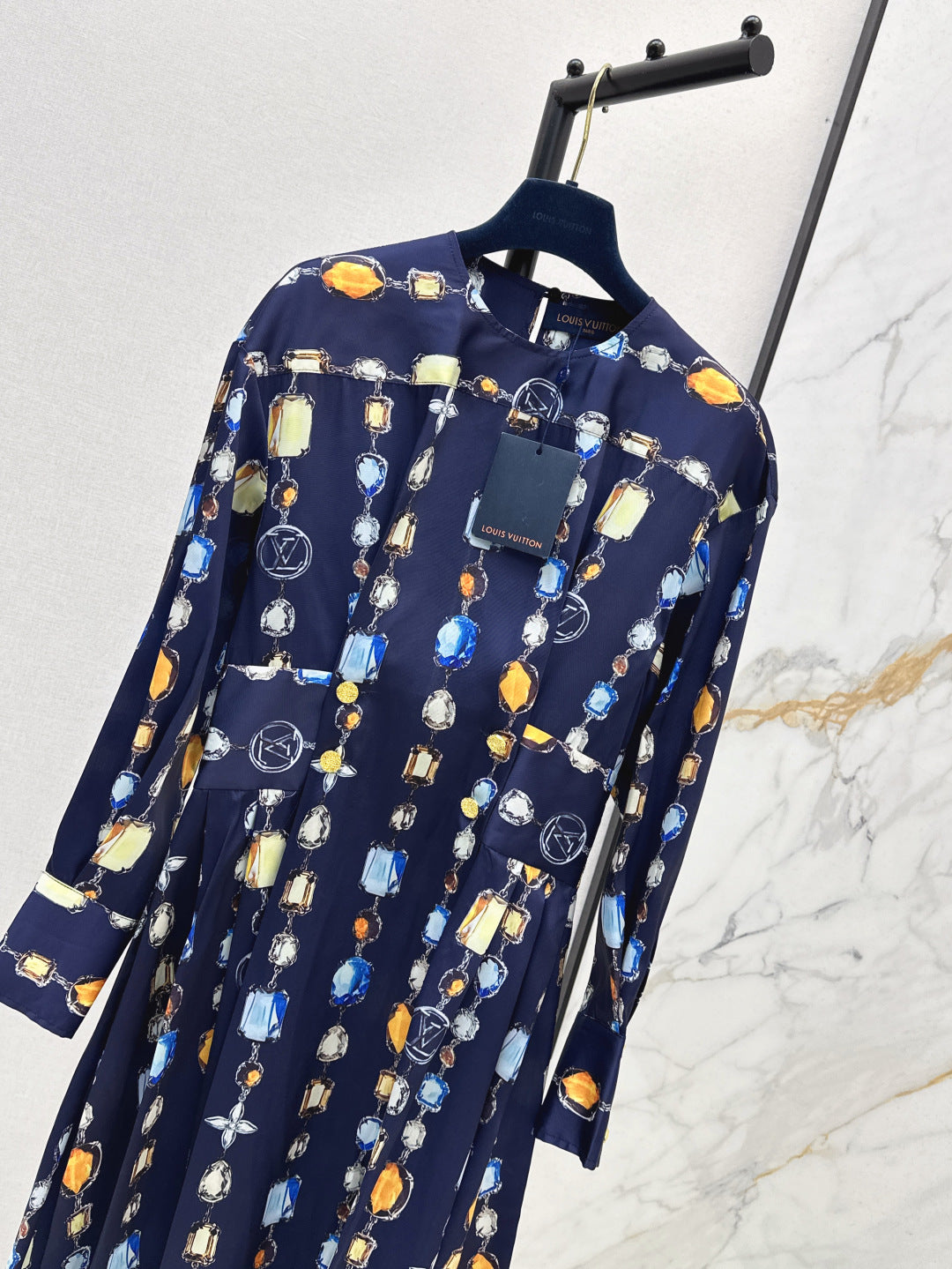 Louis 25ss print dress