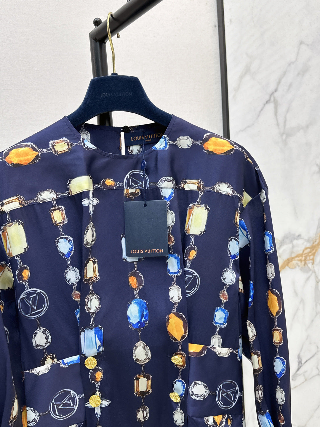 Louis 25ss print dress
