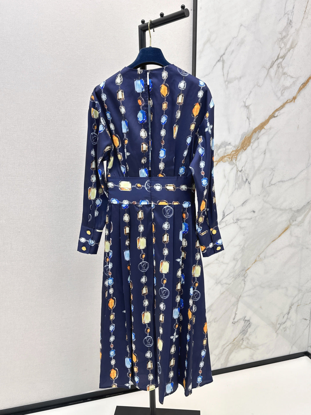Louis 25ss print dress