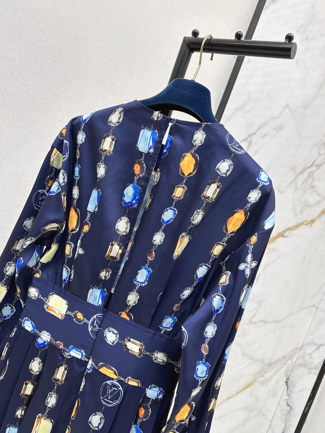 Louis 25ss print dress