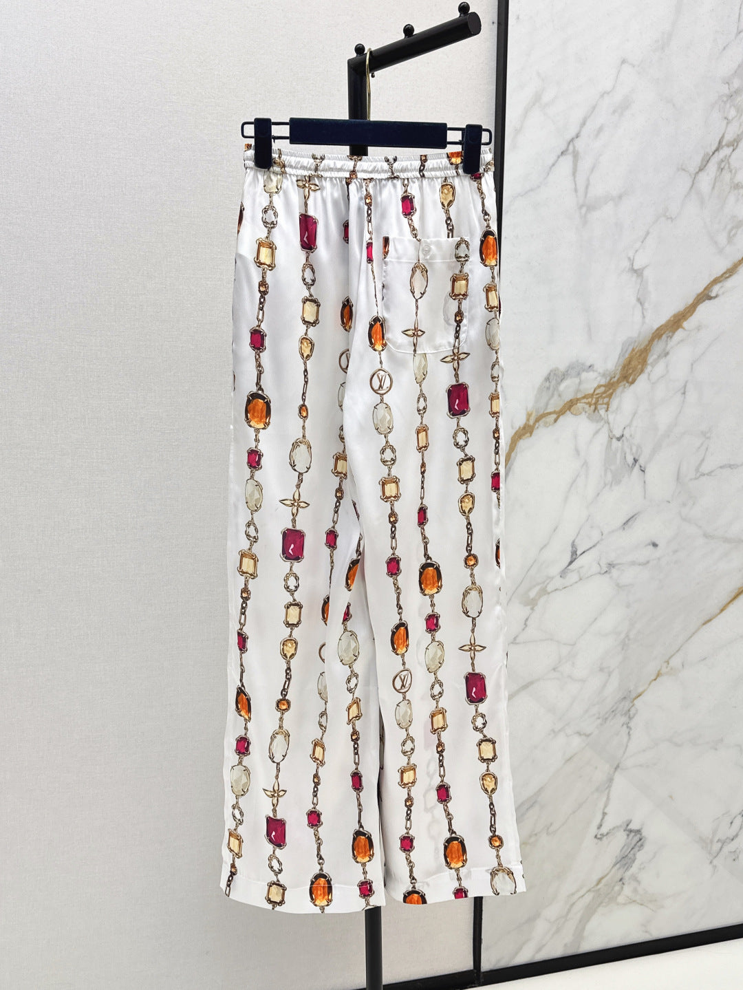 Louis 25ss print pants