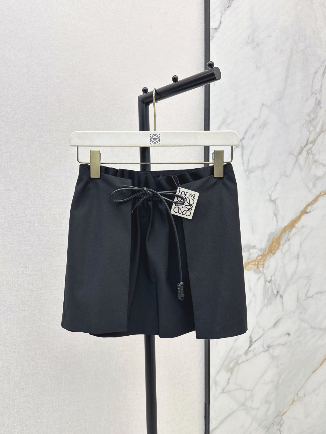 Loe 25ss drawstring skirt
