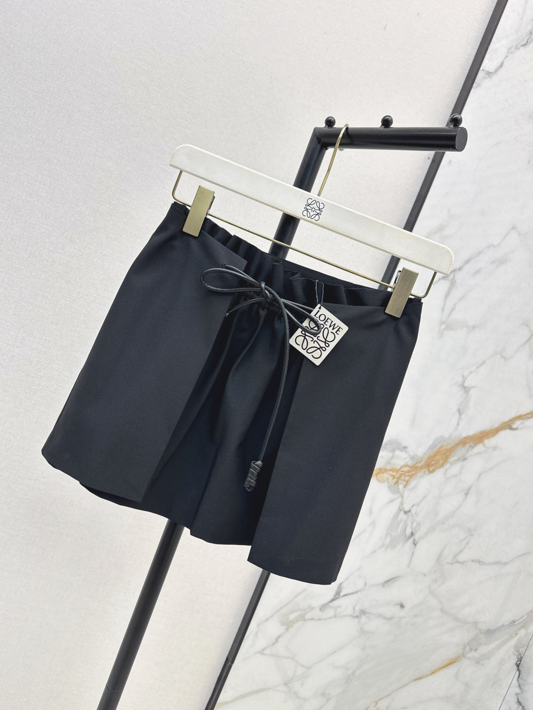 Loe 25ss drawstring skirt