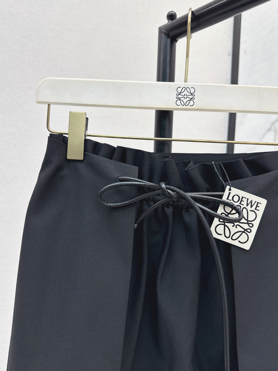 Loe 25ss drawstring skirt