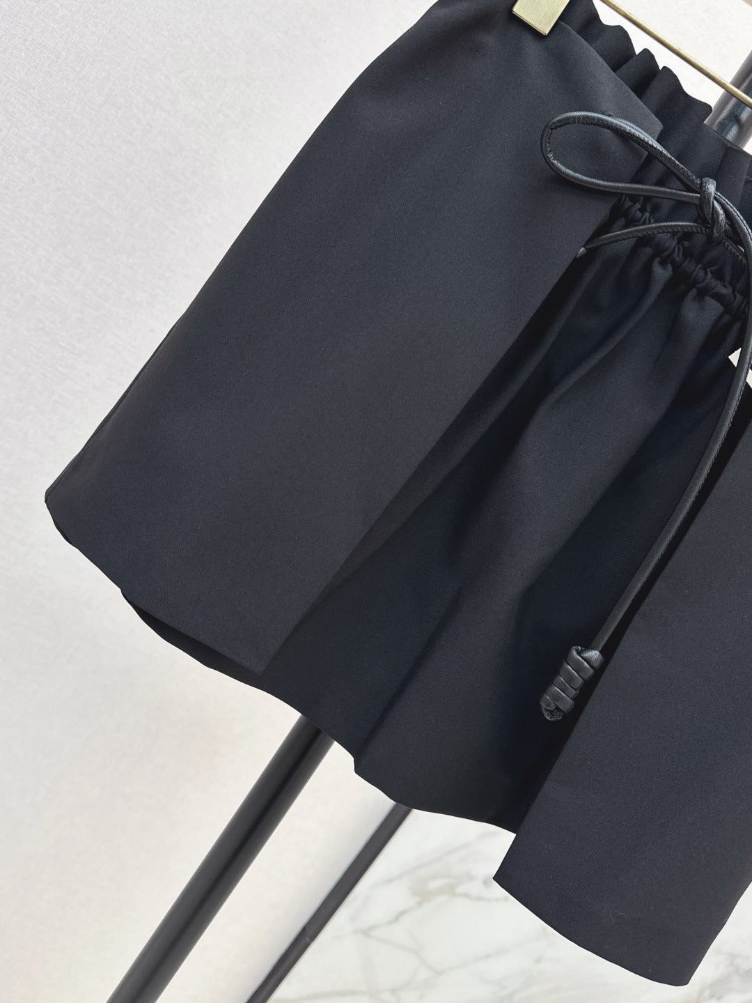 Loe 25ss drawstring skirt