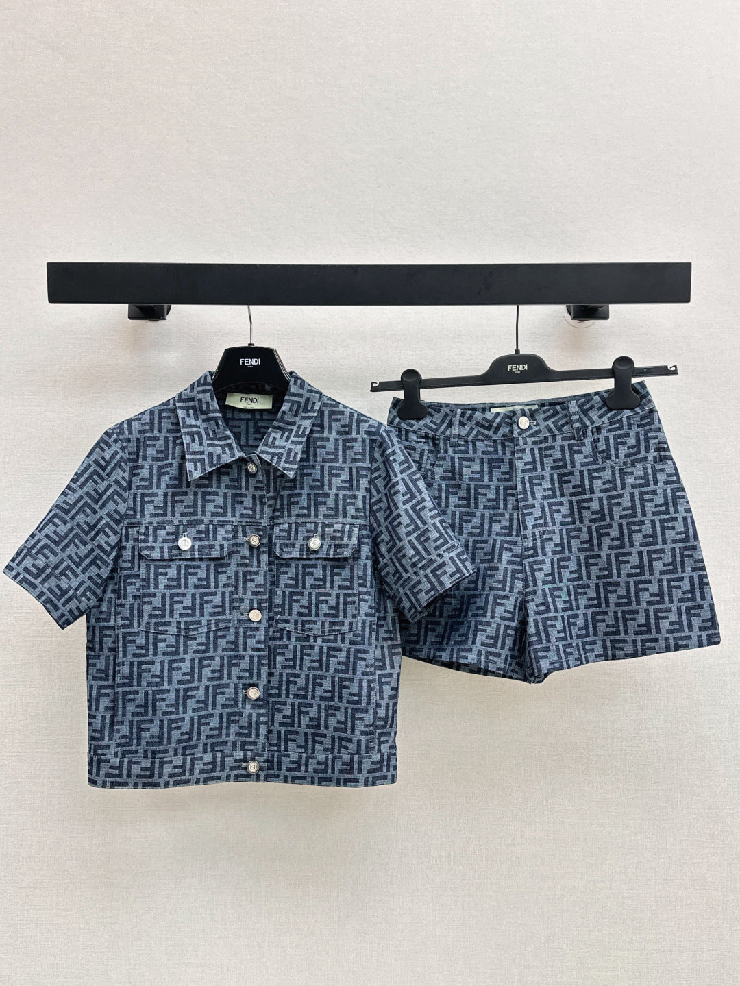Fend 25ss jacquard suit