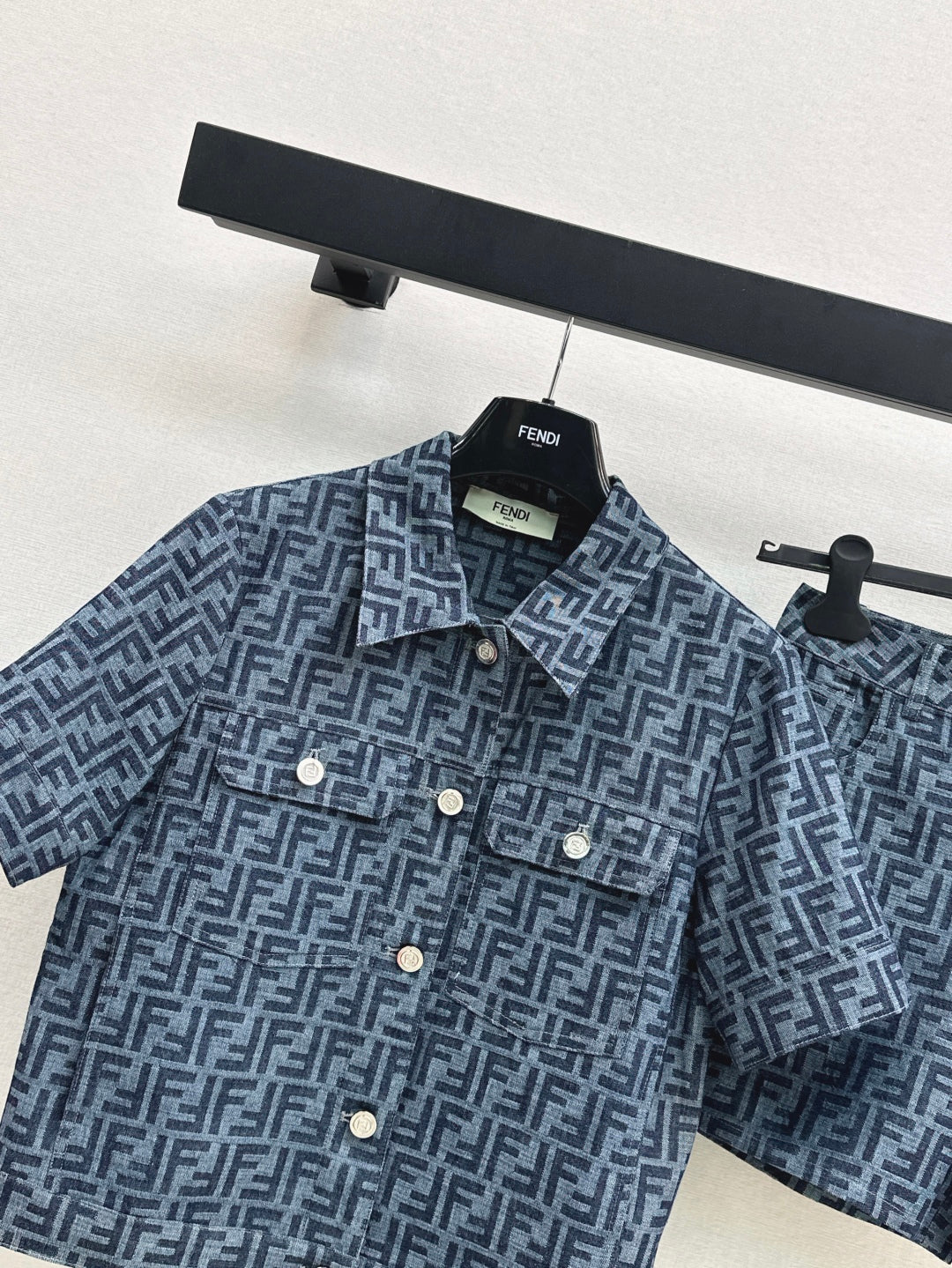 Fend 25ss jacquard suit