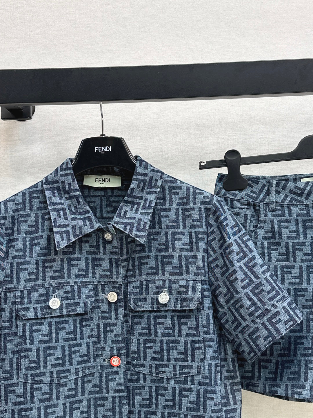 Fend 25ss jacquard suit