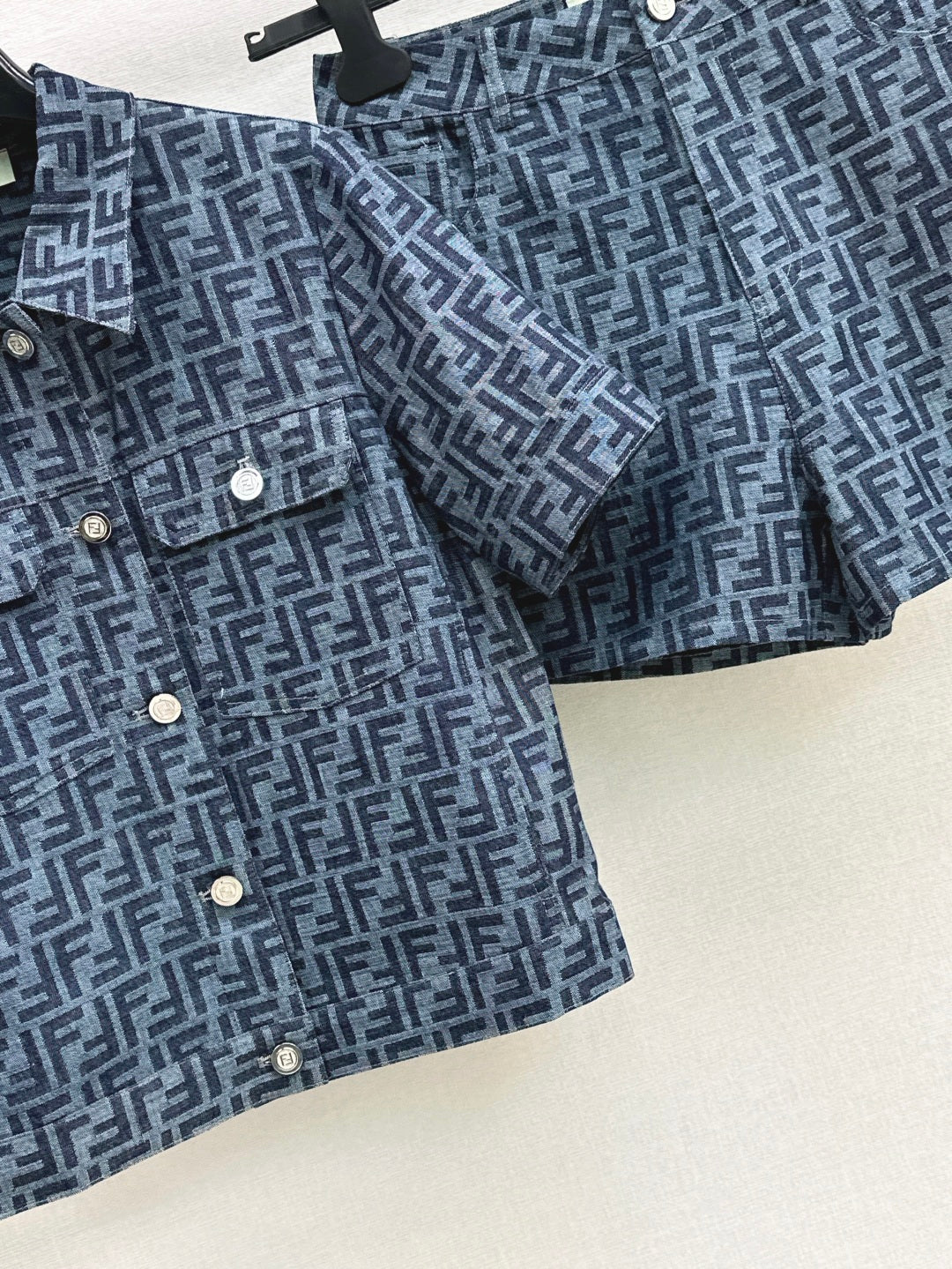 Fend 25ss jacquard suit