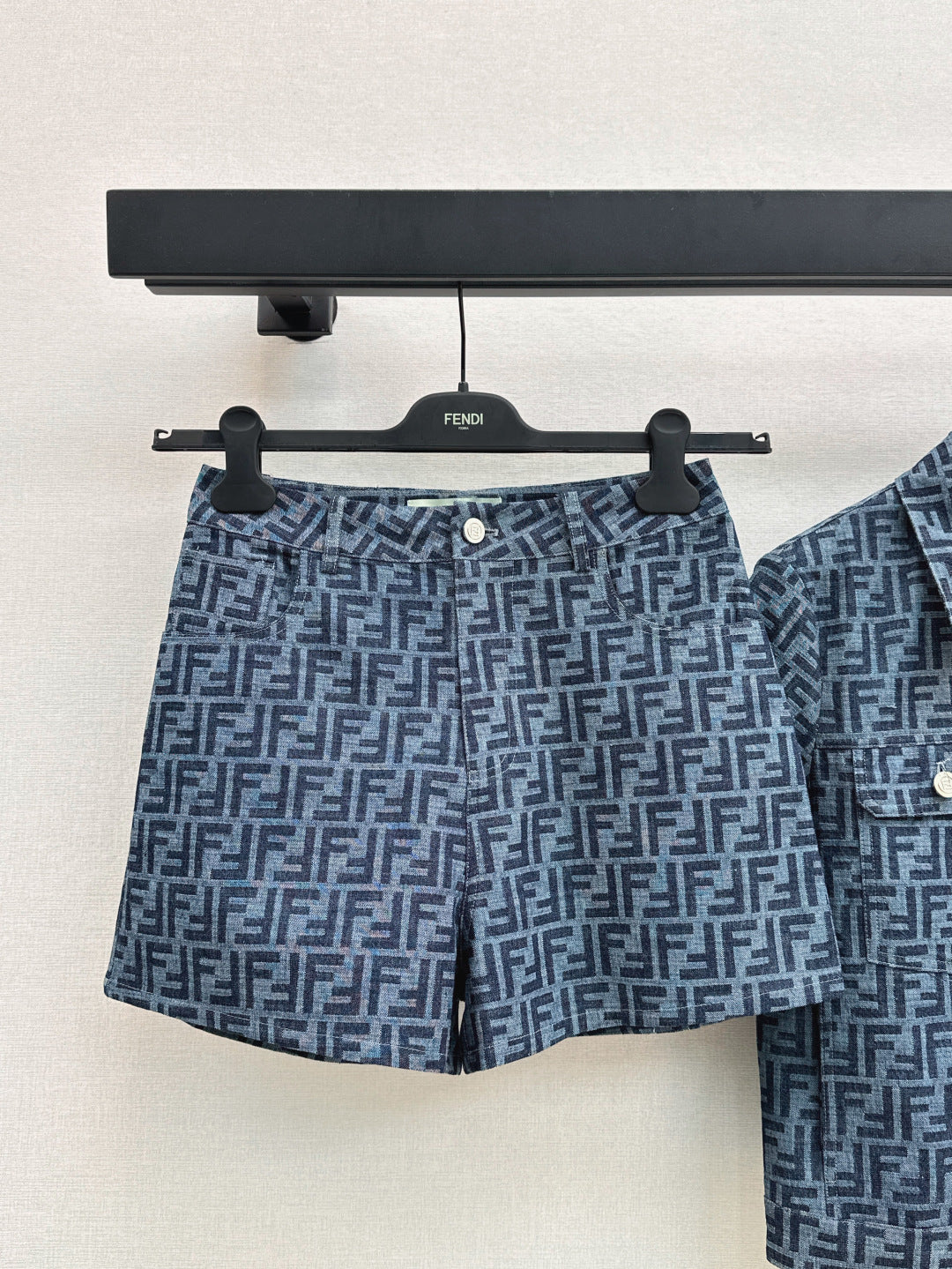 Fend 25ss jacquard suit