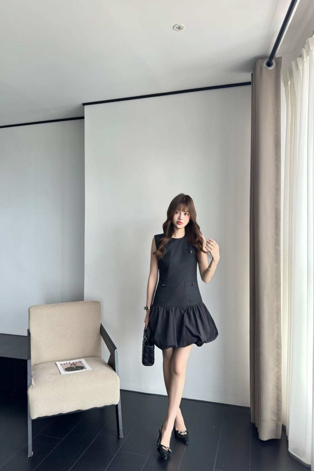 CD 25ss sleeveless dress