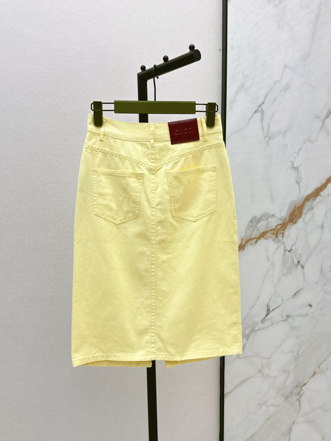Guc 25ss denim skirt