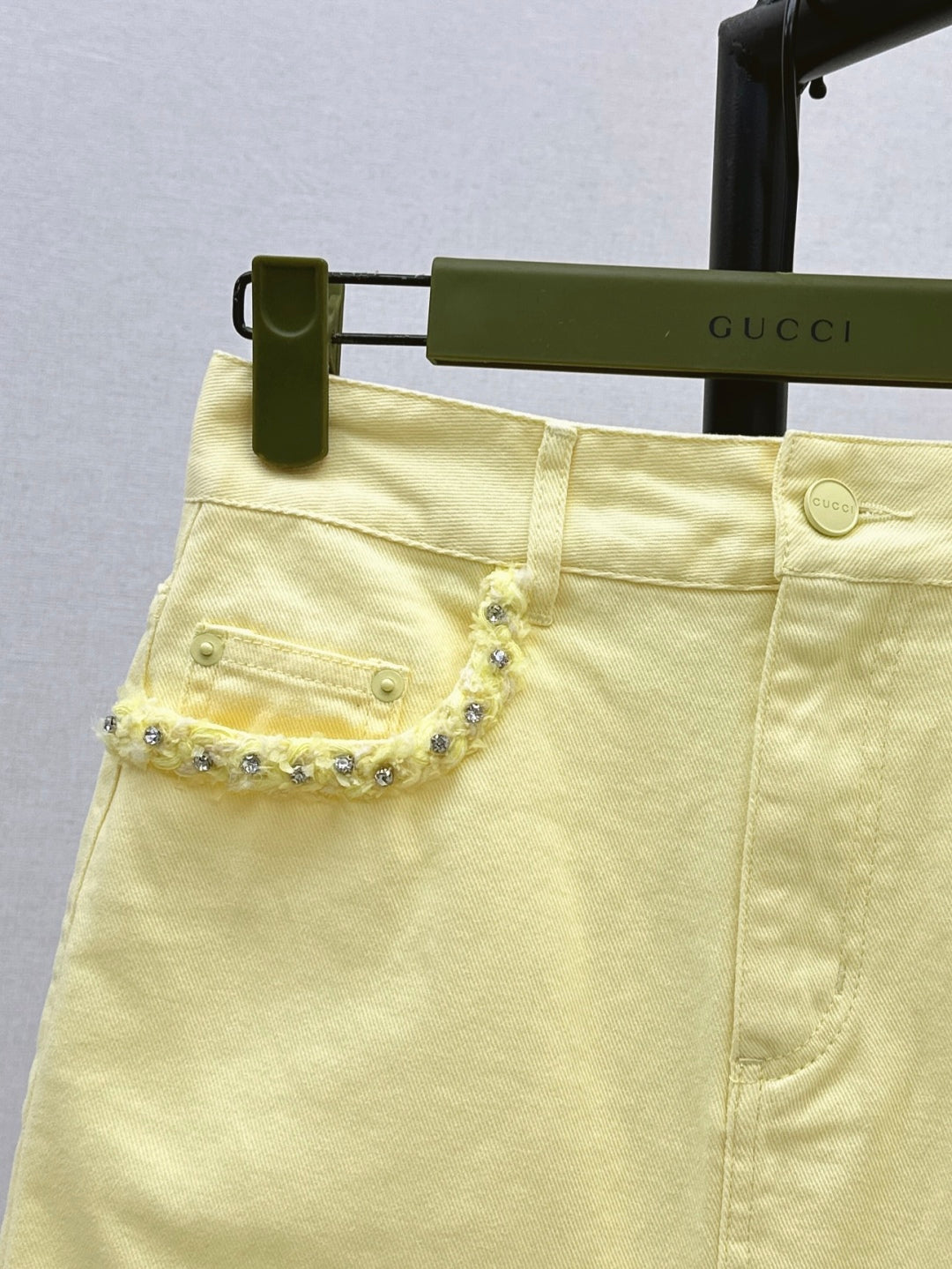 Guc 25ss denim skirt