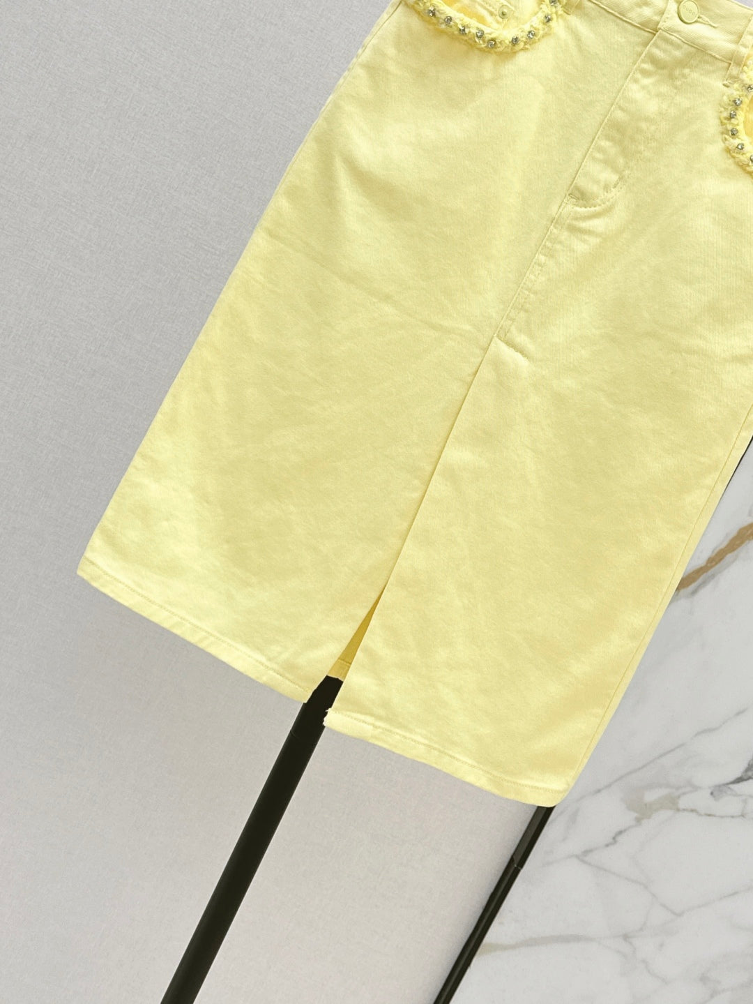 Guc 25ss denim skirt
