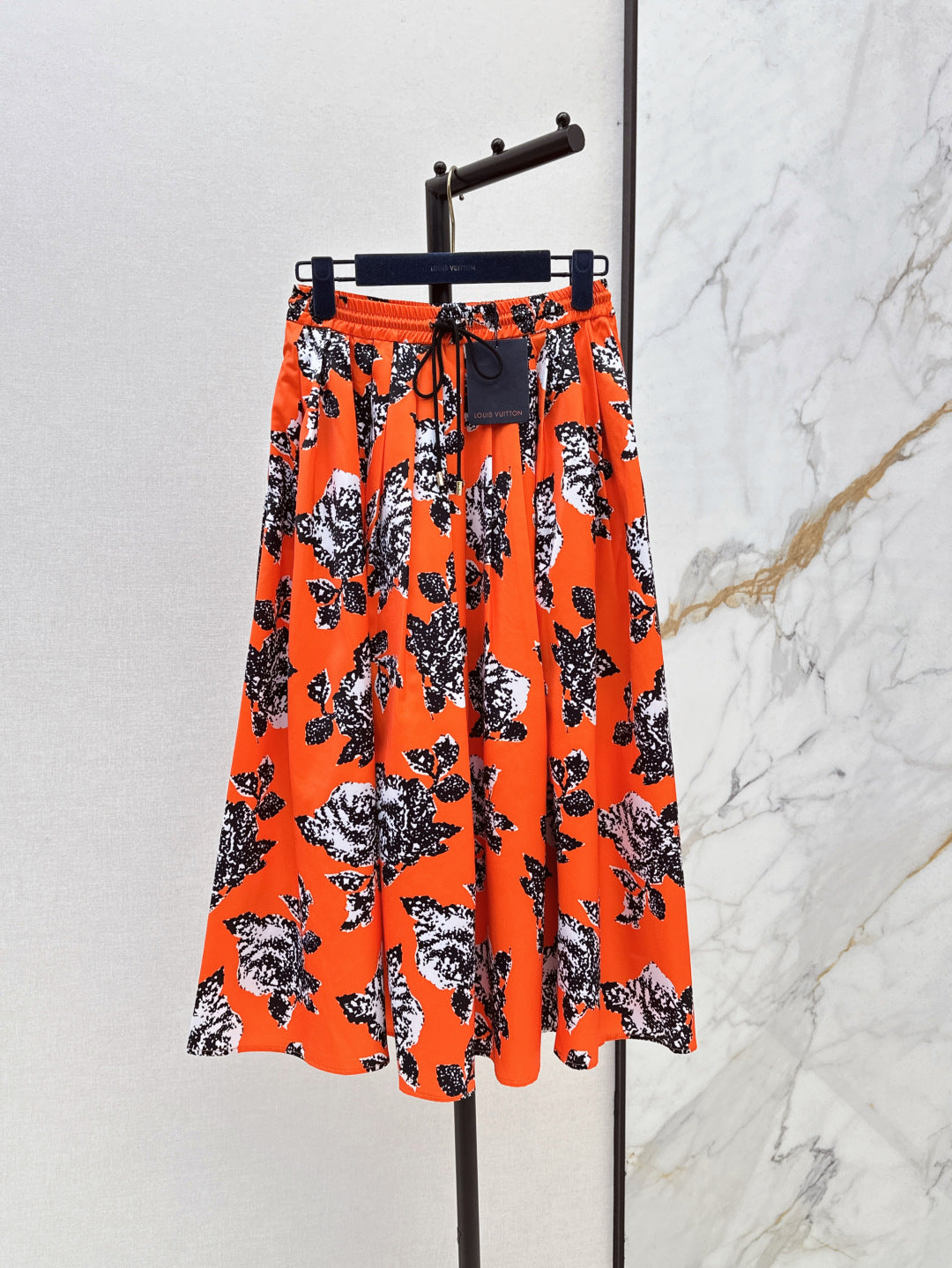 Louis 25ss print skirt