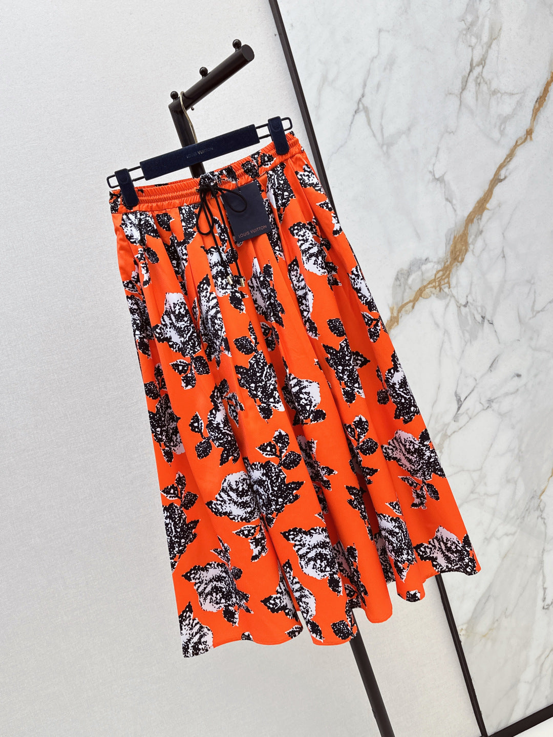 Louis 25ss print skirt