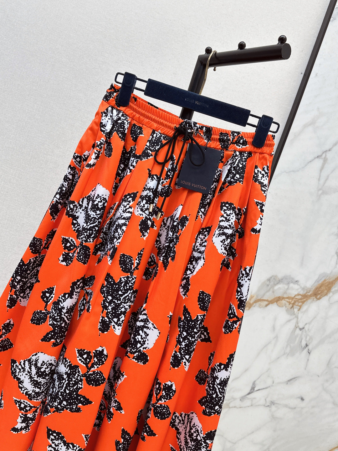 Louis 25ss print skirt