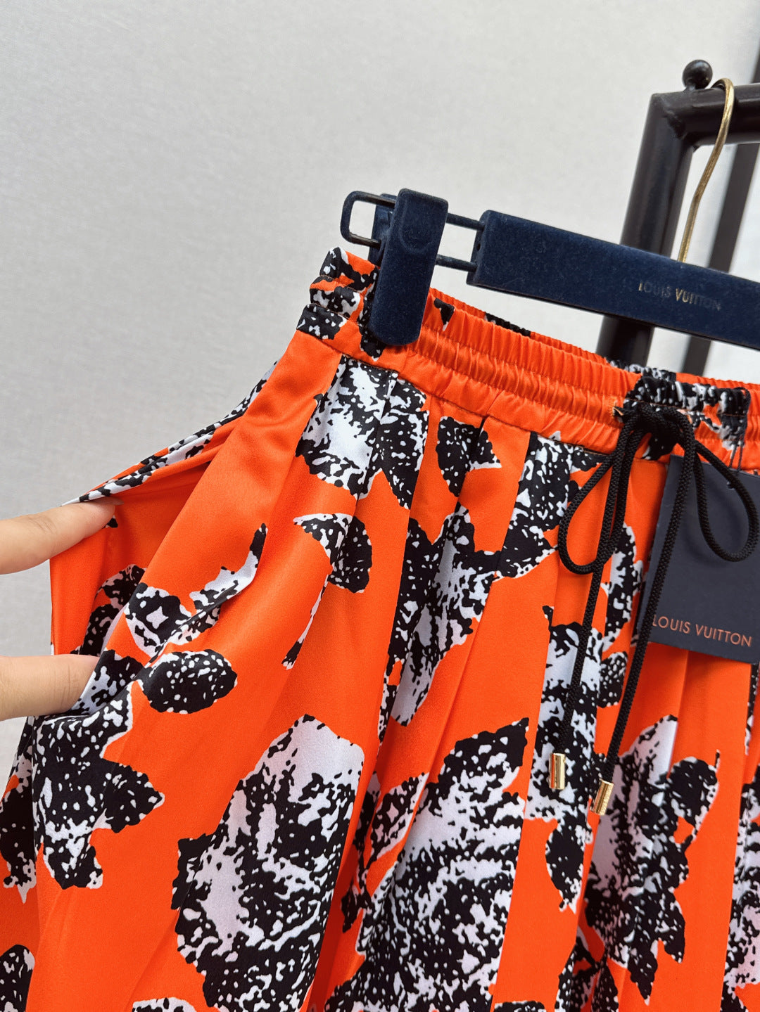Louis 25ss print skirt