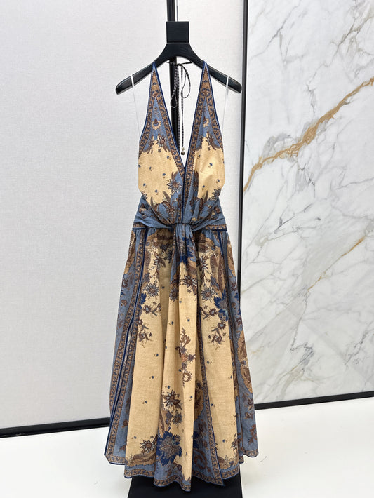 Zimm 25ss print dress