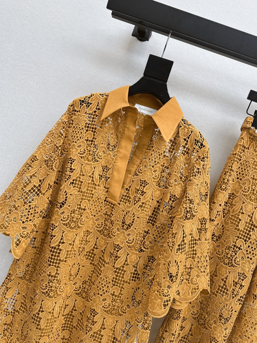 Zimm 25ss embroidered shirt